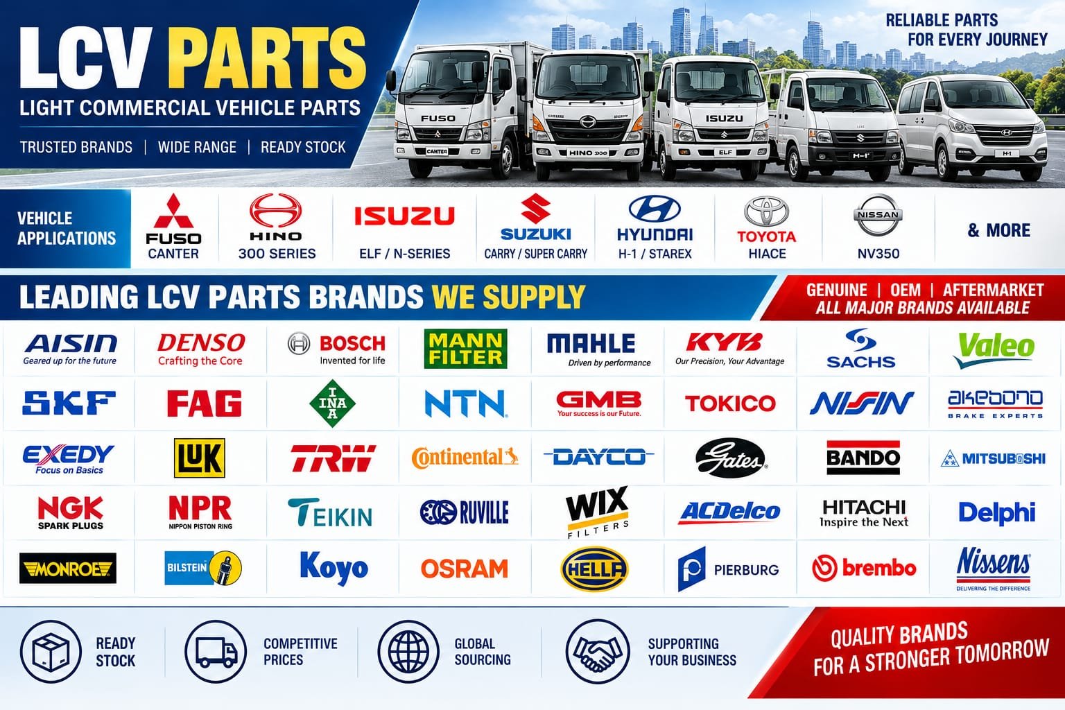 LCV Parts - Light Commercial Vehicle Parts